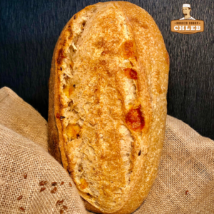 Chleb z cheddarem